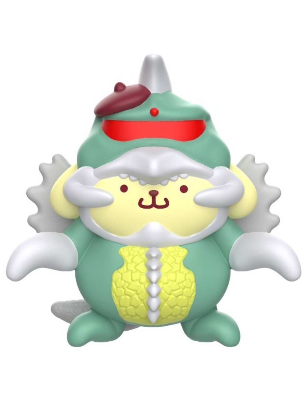 2026 Mc Donalds Hello Kitty and Friends Godzilla Pompompurin  x Gigan Figure #4